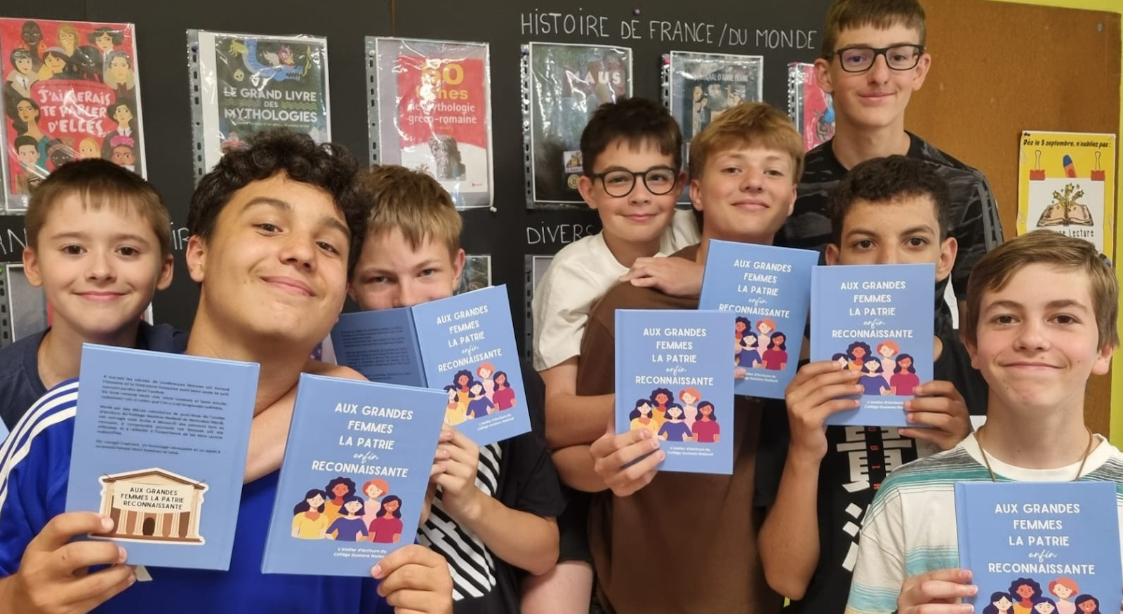 Atelier écriture – « Aux grandes femmes la patrie reconnaissante »